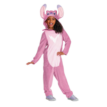 Kids Classic Disney's Lilo & Stitch Angel Jumpsuit Costume