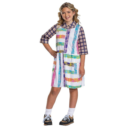 Kids Classic Stranger Things Season 4 Eleven Costume