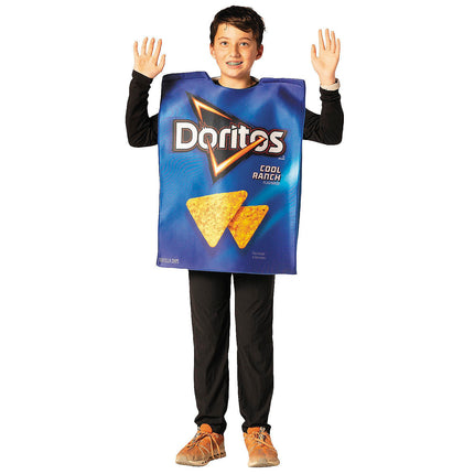 Teen Doritos Cool Ranch Bag Tunic Costume