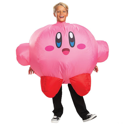 Kids Inflatable Kirby Costume