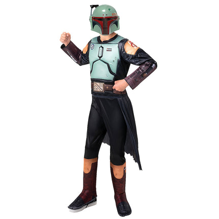 Child Star Wars Boba Fett Muscle Chest Costume