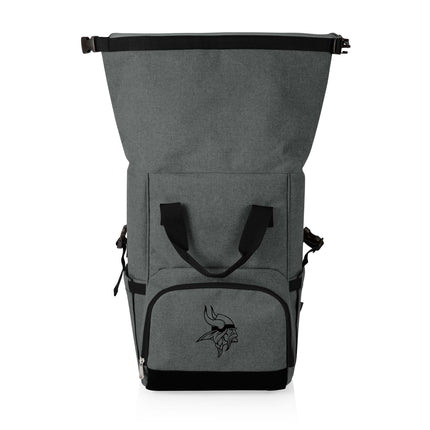Minnesota Vikings - On The Go Roll-Top Backpack Cooler