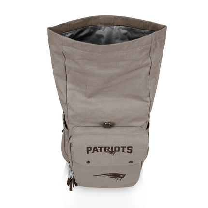 New England Patriots - Carmel Roll Top Picnic Backpack Cooler