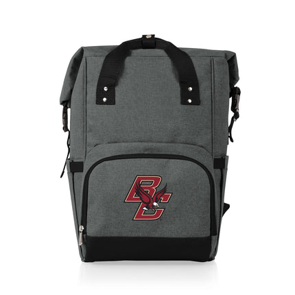Boston College Eagles - On The Go Roll-Top Backpack Cooler