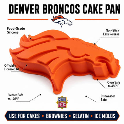 Denver Broncos Cake Pan