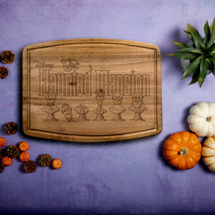 Haunted Mansion - Ovale Acacia Cutting Board