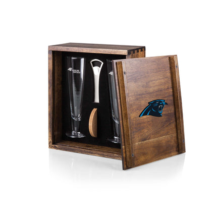 Carolina Panthers Pilsner Beer Glass Gift Set