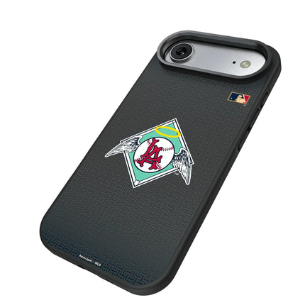 LA Angels 1961-1965 - Cooperstown Collection Linen Bump Phone Case for Apple iPhone