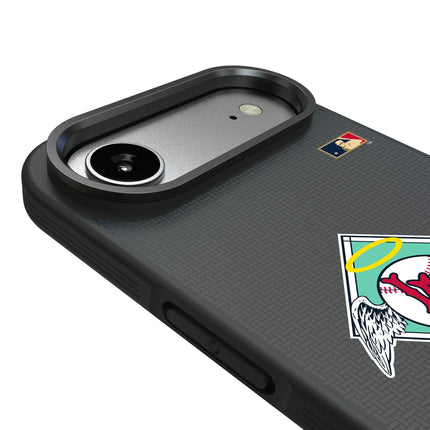 LA Angels 1961-1965 - Cooperstown Collection Linen Bump Phone Case for Apple iPhone