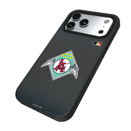 LA Angels 1961-1965 - Cooperstown Collection Linen Bump Phone Case for Apple iPhone