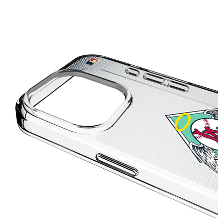 LA Angels 1961-1965 - Cooperstown Collection Linen Clear Phone Case for Apple iPhone