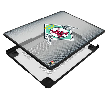LA Angels 1961-1965 - Cooperstown Collection Linen Laptop Case for Apple MacBook