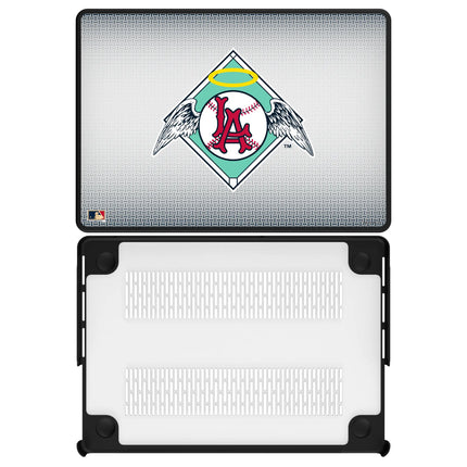 LA Angels 1961-1965 - Cooperstown Collection Linen Laptop Case for Apple MacBook