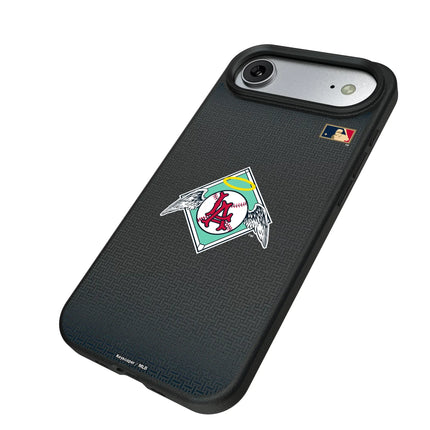 LA Angels 1961-1965 - Cooperstown Collection Linen MagSafe Compatible Phone Case for Apple iPhone