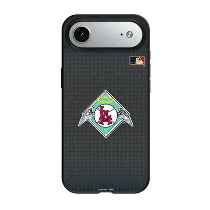 LA Angels 1961-1965 - Cooperstown Collection Linen MagSafe Compatible Phone Case for Apple iPhone