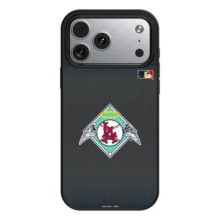 LA Angels 1961-1965 - Cooperstown Collection Linen MagSafe Compatible Phone Case for Apple iPhone