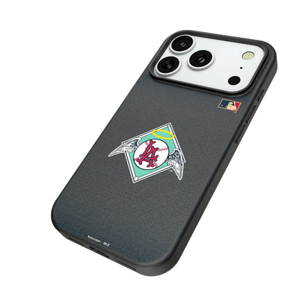 LA Angels 1961-1965 - Cooperstown Collection Linen MagSafe Compatible Phone Case for Apple iPhone