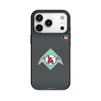 LA Angels 1961-1965 - Cooperstown Collection Linen MagSafe Compatible Phone Case for Apple iPhone