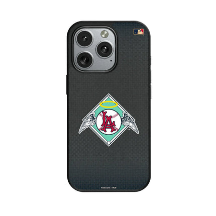 LA Angels 1961-1965 - Cooperstown Collection Linen MagSafe Compatible Phone Case for Apple iPhone