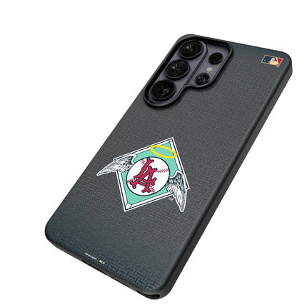 LA Angels 1961-1965 - Cooperstown Collection Linen MagSafe Compatible Phone Case for Samsung Galaxy