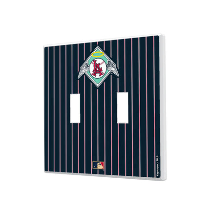 LA Angels 1961-1965 - Cooperstown Collection Pinstripe Hidden-Screw Light Switch Plate