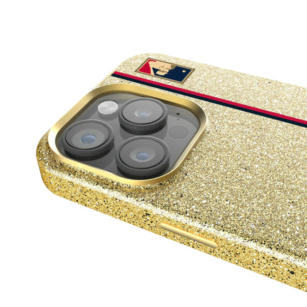LA Angels 1961-1965 - Cooperstown Collection Sidebar Bling Phone Case for Apple iPhone