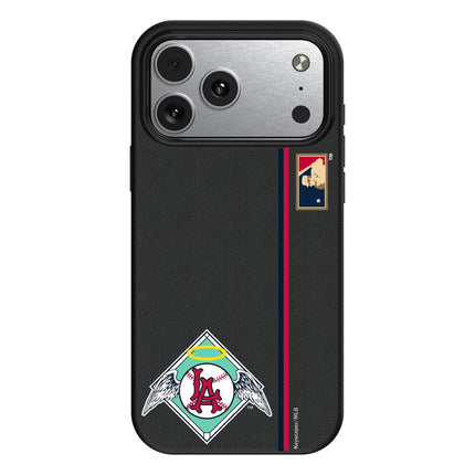 LA Angels 1961-1965 - Cooperstown Collection Sidebar MagSafe Compatible Phone Case for Apple iPhone