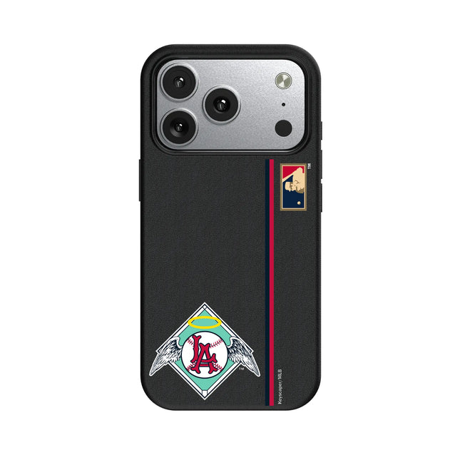 LA Angels 1961-1965 - Cooperstown Collection Sidebar MagSafe Compatible Phone Case for Apple iPhone