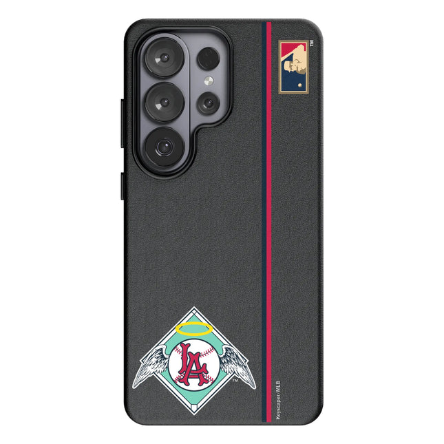 LA Angels 1961-1965 - Cooperstown Collection Sidebar MagSafe Compatible Phone Case for Samsung Galaxy