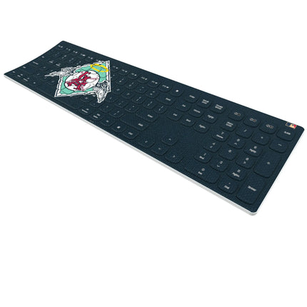 LA Angels 1961-1965 - Cooperstown Collection Solid Curved Wireless Keyboard