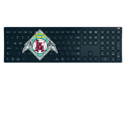 LA Angels 1961-1965 - Cooperstown Collection Solid Curved Wireless Keyboard