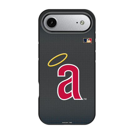 LA Angels 1971 - Cooperstown Collection Linen Bump Phone Case for Apple iPhone