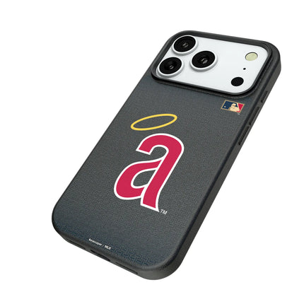 LA Angels 1971 - Cooperstown Collection Linen MagSafe Compatible Phone Case for Apple iPhone