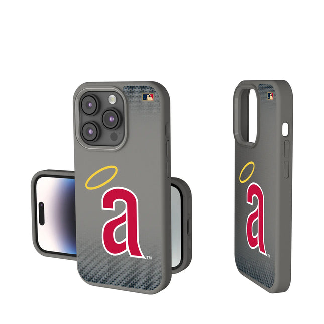 LA Angels 1971 - Cooperstown Collection Linen Soft Touch Phone Case for Apple iPhone