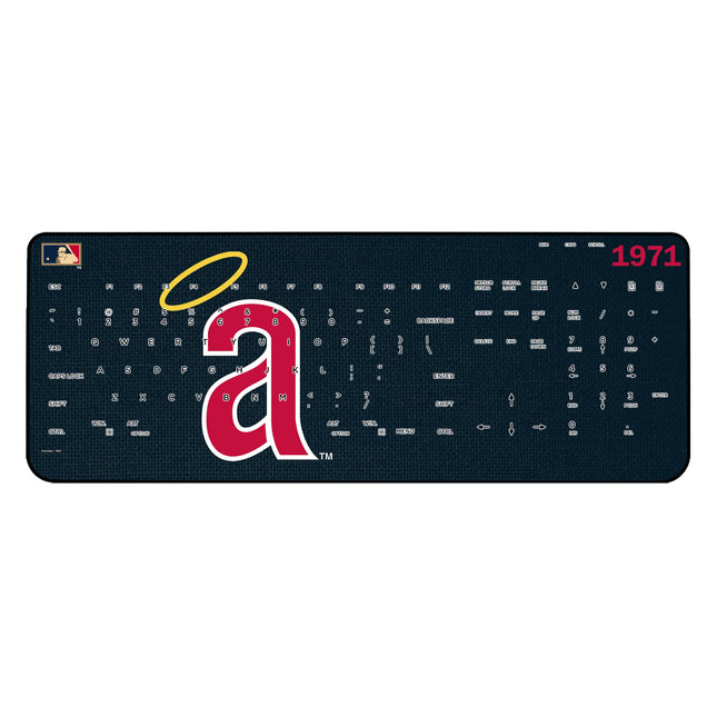 LA Angels 1971 - Cooperstown Collection Solid Wireless USB Keyboard