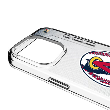 LA Angels 1986-1992 - Cooperstown Collection Linen Clear Phone Case for Apple iPhone