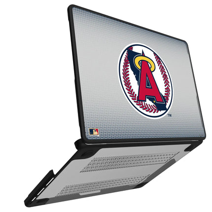 LA Angels 1986-1992 - Cooperstown Collection Linen Laptop Case for Apple MacBook