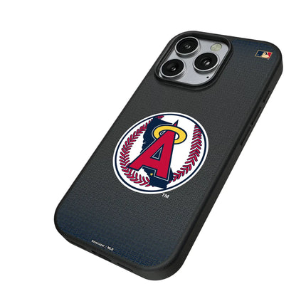 LA Angels 1986-1992 - Cooperstown Collection Linen MagSafe Compatible Phone Case for Apple iPhone