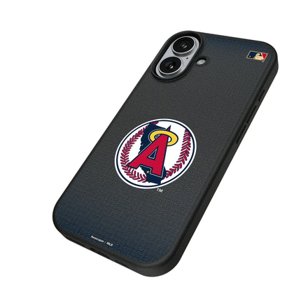 LA Angels 1986-1992 - Cooperstown Collection Linen MagSafe Compatible Phone Case for Apple iPhone