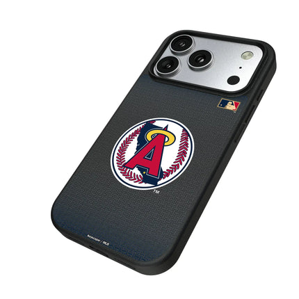 LA Angels 1986-1992 - Cooperstown Collection Linen MagSafe Compatible Phone Case for Apple iPhone