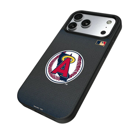 LA Angels 1986-1992 - Cooperstown Collection Linen MagSafe Compatible Phone Case for Apple iPhone