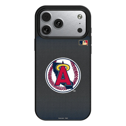 LA Angels 1986-1992 - Cooperstown Collection Linen MagSafe Compatible Phone Case for Apple iPhone