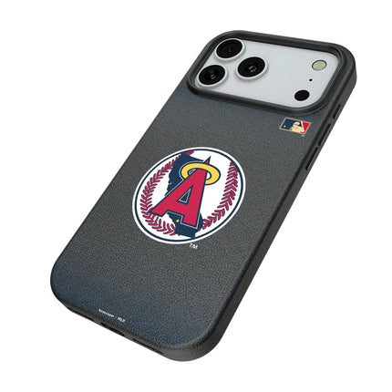 LA Angels 1986-1992 - Cooperstown Collection Linen MagSafe Compatible Phone Case for Apple iPhone