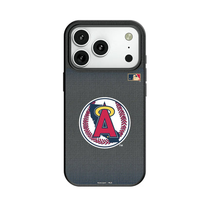 LA Angels 1986-1992 - Cooperstown Collection Linen MagSafe Compatible Phone Case for Apple iPhone