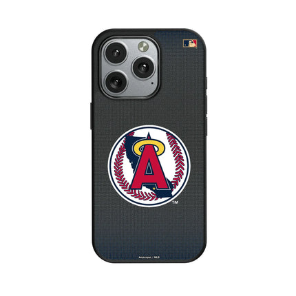 LA Angels 1986-1992 - Cooperstown Collection Linen MagSafe Compatible Phone Case for Apple iPhone
