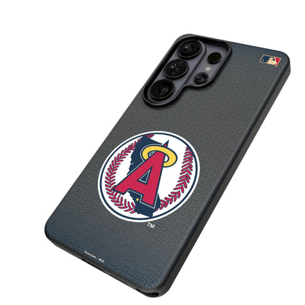 LA Angels 1986-1992 - Cooperstown Collection Linen MagSafe Compatible Phone Case for Samsung Galaxy
