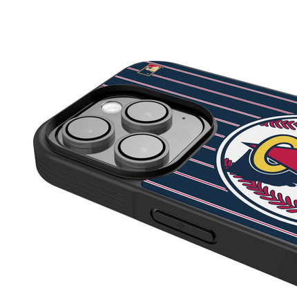 LA Angels 1986-1992 - Cooperstown Collection Pinstripe Bump Phone Case for Apple iPhone