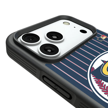 LA Angels 1986-1992 - Cooperstown Collection Pinstripe Bump Phone Case for Apple iPhone