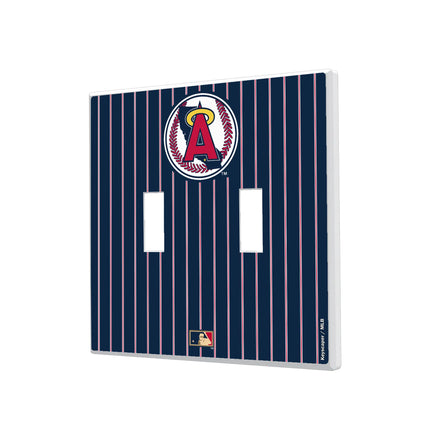 LA Angels 1986-1992 - Cooperstown Collection Pinstripe Hidden-Screw Light Switch Plate