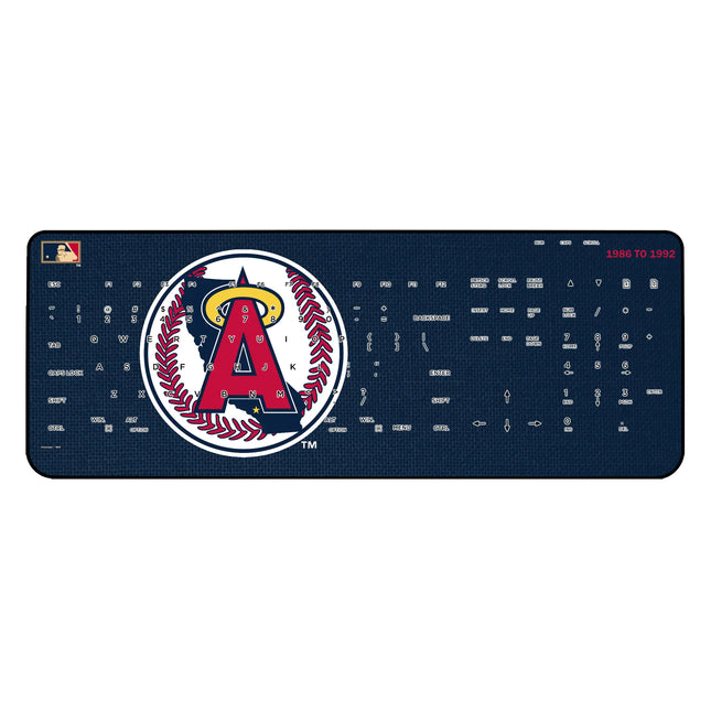 LA Angels 1986-1992 - Cooperstown Collection Solid Wireless USB Keyboard